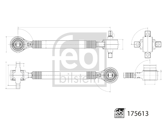 Febi Bilstein Draagarm 175613