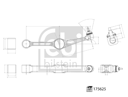 Febi Bilstein Draagarm 175625