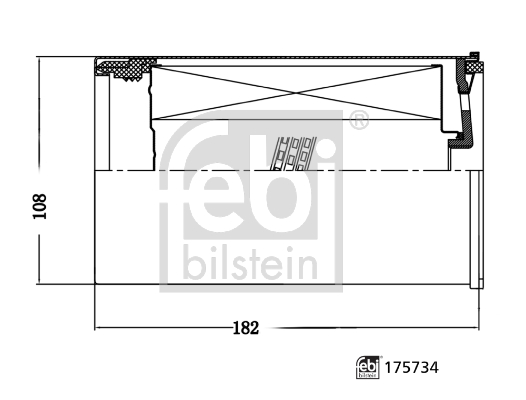 Febi Bilstein Brandstoffilter 175734