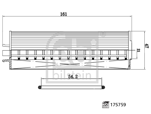 Febi Bilstein Oliefilter 175759