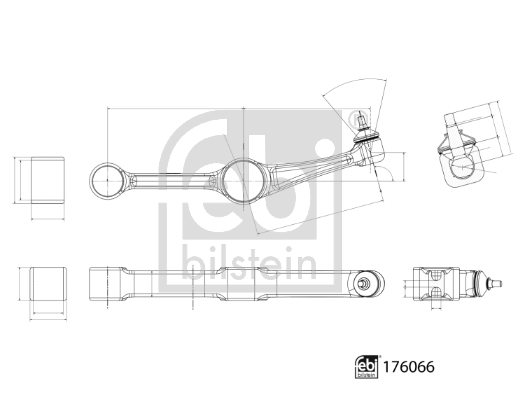 Febi Bilstein Draagarm 176066