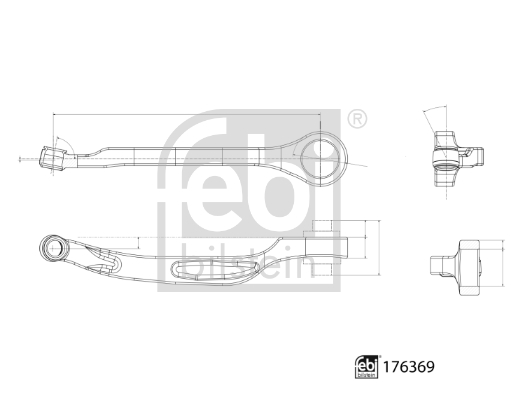 Febi Bilstein Draagarm 176369