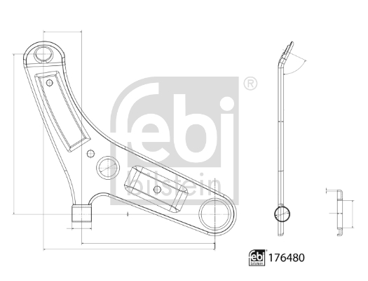Febi Bilstein Draagarm 176480