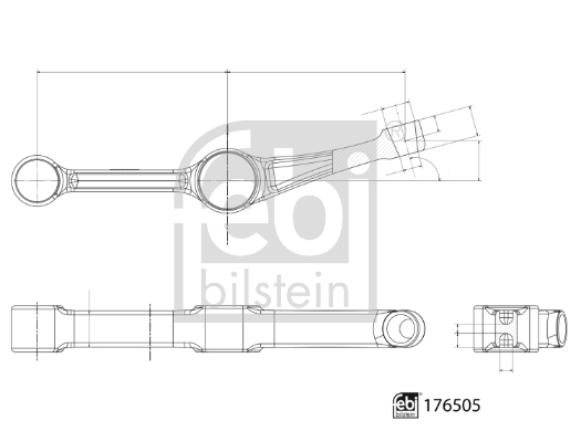 Febi Bilstein Draagarm 176505