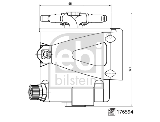 Febi Bilstein Brandstoffilter 176594