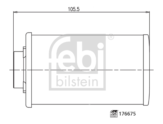 Febi Bilstein Filter/oliezeef automaatbak 176675