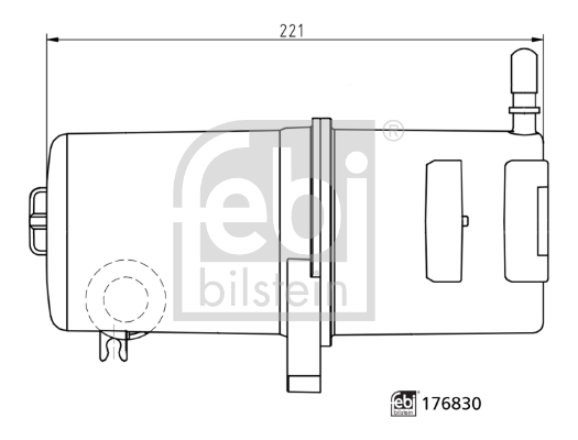 Febi Bilstein Brandstoffilter 176830