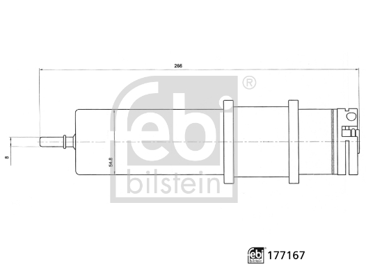 Febi Bilstein Brandstoffilter 177167