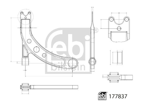 Febi Bilstein Draagarm 177837