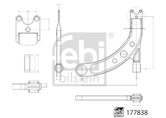 Febi Bilstein Draagarm 177838