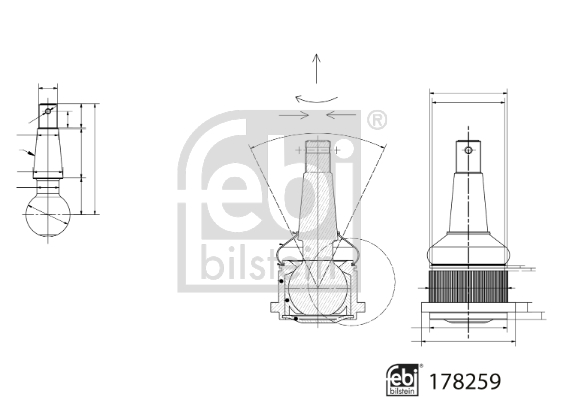 Febi Bilstein Fuseekogel 178259