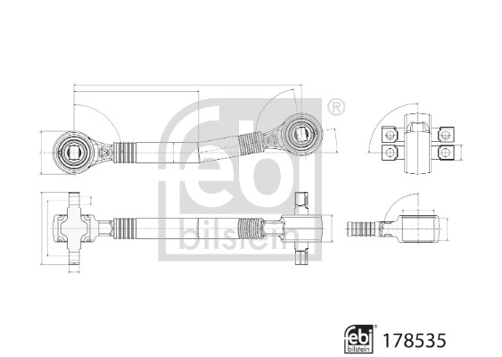 Febi Bilstein Draagarm 178535