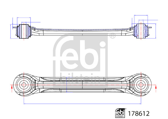 Febi Bilstein Draagarm 178612