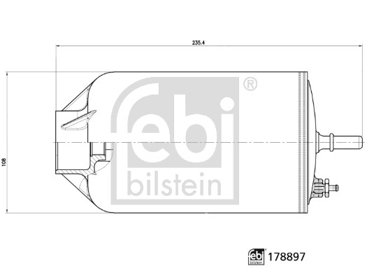 Febi Bilstein Brandstoffilter 178897