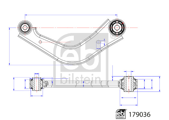 Febi Bilstein Draagarm 179036