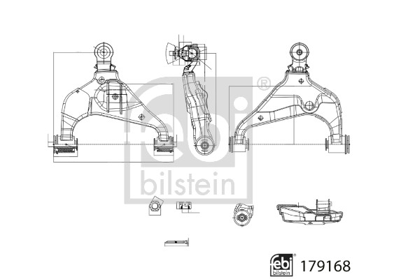 Febi Bilstein Draagarm 179168