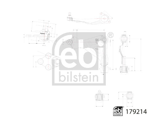 Febi Bilstein Draagarm 179214