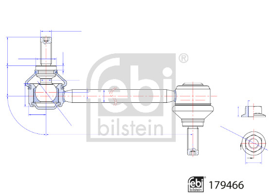 Febi Bilstein Stabilisatorstang 179466