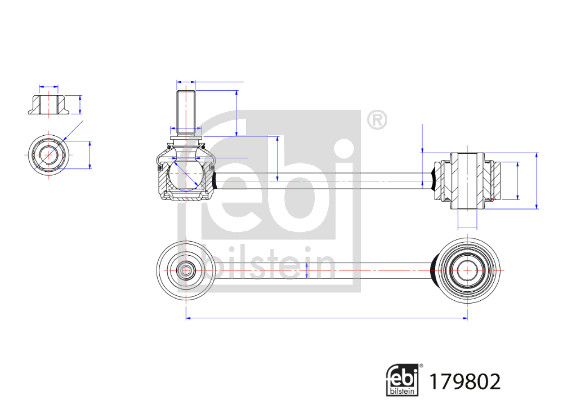 Febi Bilstein Stabilisatorstang 179802