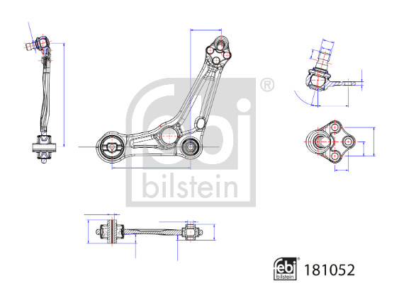 Febi Bilstein Draagarm 181052
