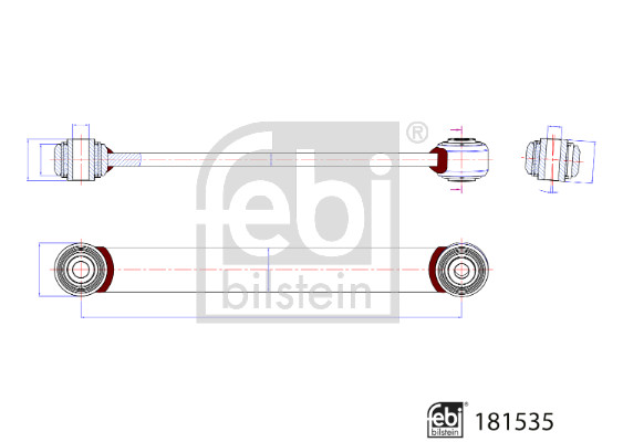 Febi Bilstein Stabilisatorstang 181535