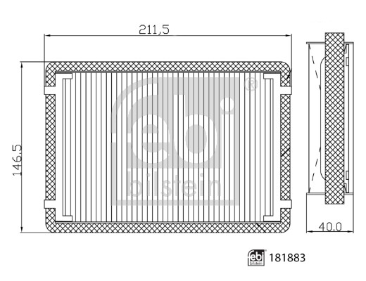Interieurfilter Febi Bilstein 181883