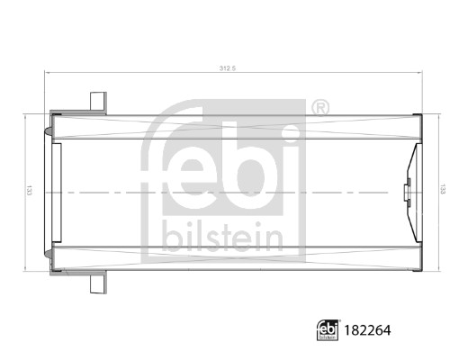 Febi Bilstein Luchtfilter 182264