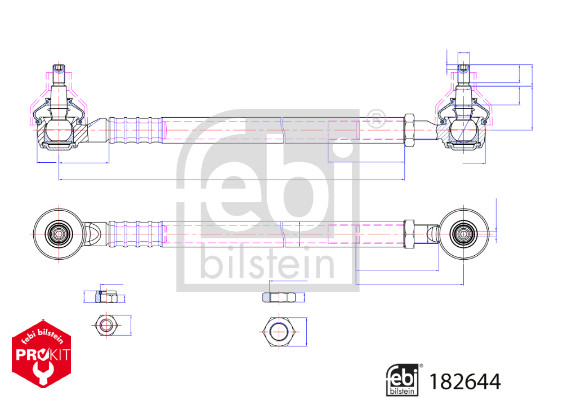 Febi Bilstein Spoorstang 182644