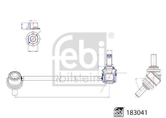 Febi Bilstein Stabilisatorstang 183041