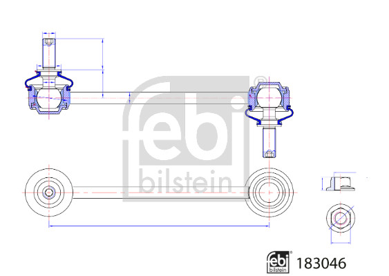 Febi Bilstein Stabilisatorstang 183046