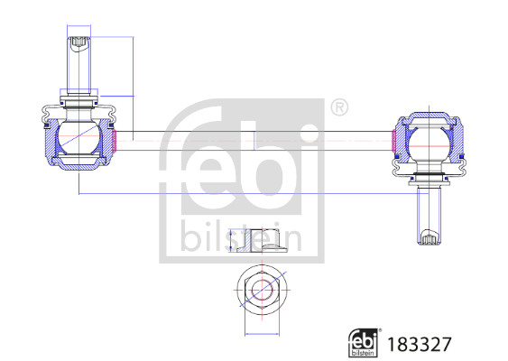 Febi Bilstein Stabilisatorstang 183327