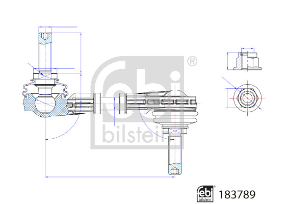 Febi Bilstein Stabilisatorstang 183789