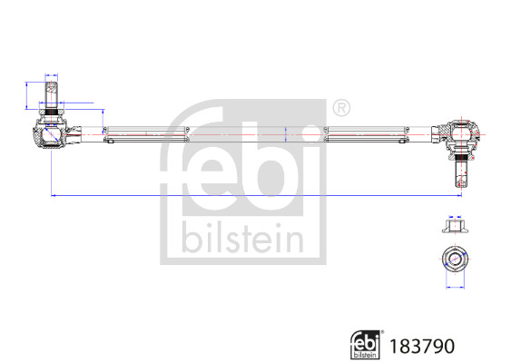 Febi Bilstein Stabilisatorstang 183790