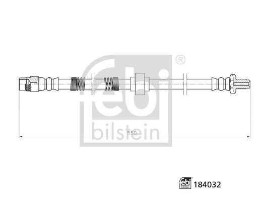 Febi Bilstein Remslang 184032