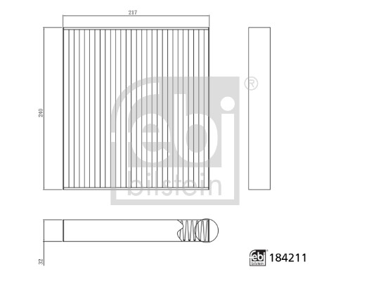 Febi Bilstein Interieurfilter 184211