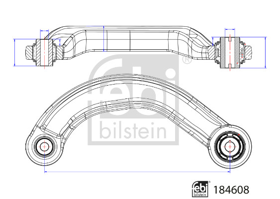 Febi Bilstein Draagarm 184608