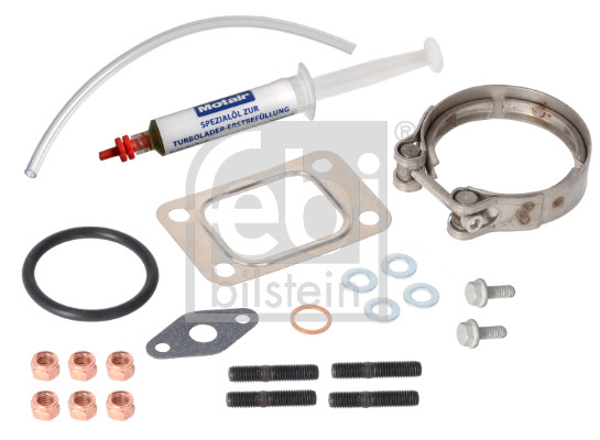 Turbocharger, montageset Febi Bilstein 190504