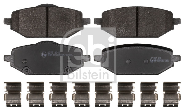 Remblokkenset, schijfrem Febi Bilstein 192656