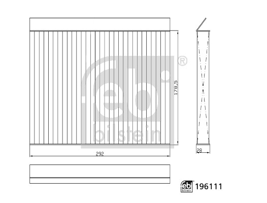 Febi Bilstein Interieurfilter 196111