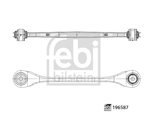 Febi Bilstein Draagarm, wielophanging 196587