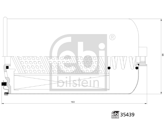 Febi Bilstein Brandstoffilter 35439