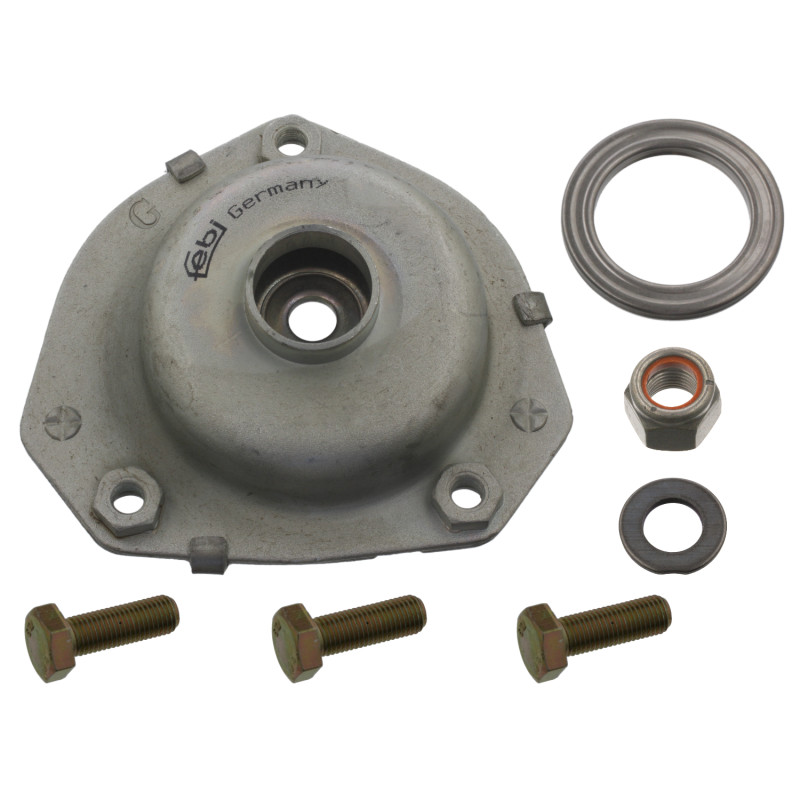 Veerpootlager & rubber Febi Bilstein 38001