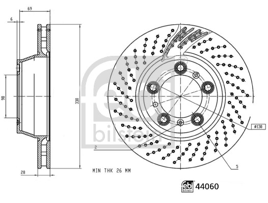 Febi Bilstein Remschijven 44060