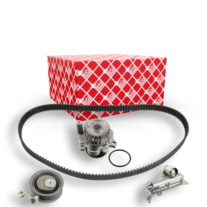 Distributieriem kit inclusief waterpomp Febi Bilstein 45122