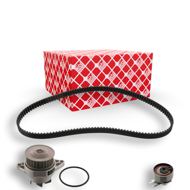 Distributieriem kit inclusief waterpomp Febi Bilstein 45135