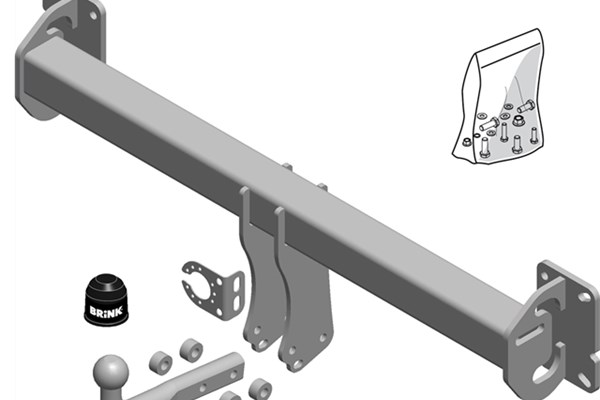 Trekhaak Brink 605800