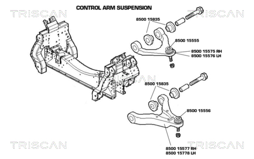 Triscan Draagarm 8500 15578