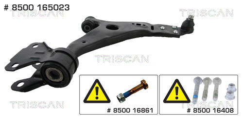 Draagarm Triscan 8500 165023