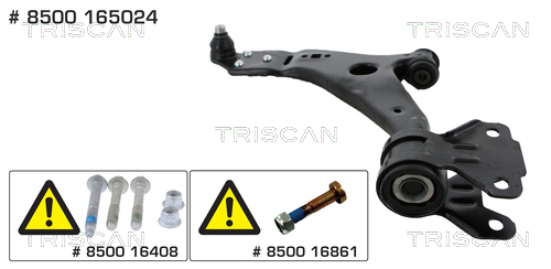 Draagarm Triscan 8500 165024