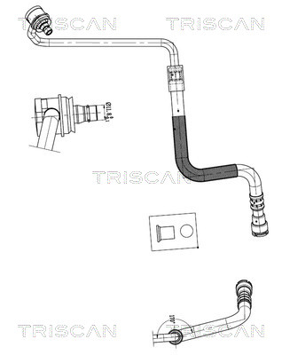 Triscan Hydraulische slang, besturing 8516 11040